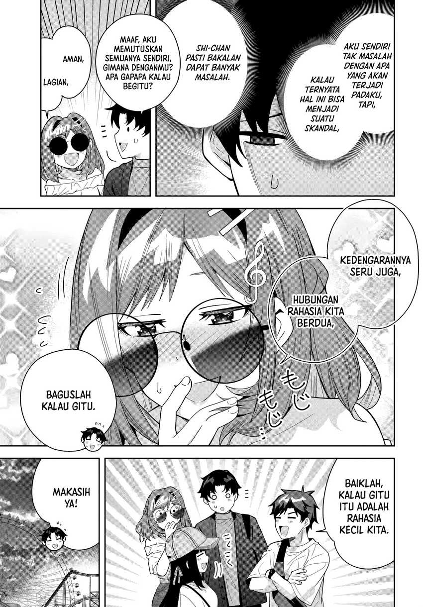 Classmate no Moto Idol ga, Tonikaku Kyodou Fushin Nan desu chapter 22 halaman 28