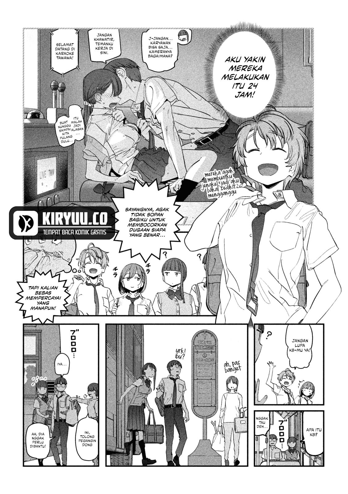Getsuyoubi no Tawawa (Serialization) chapter 73 halaman 8