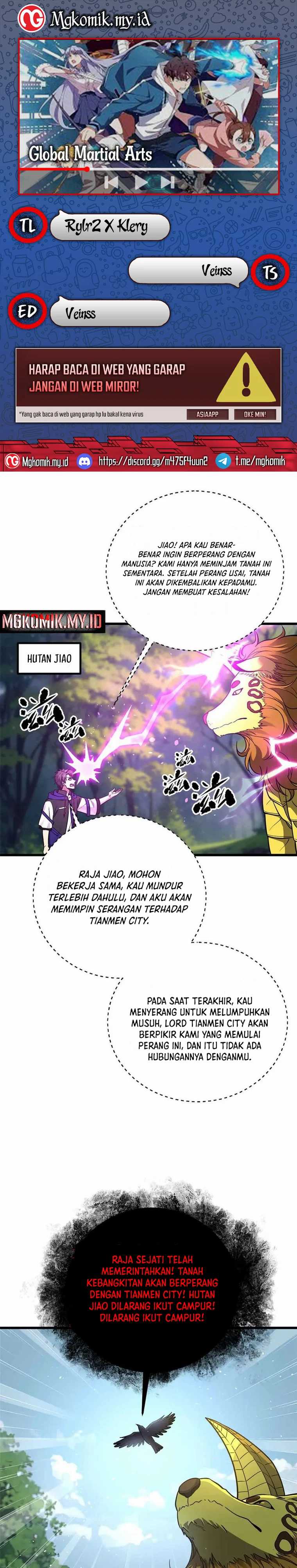 Global Martial Arts Chapter 292 – halaman 1