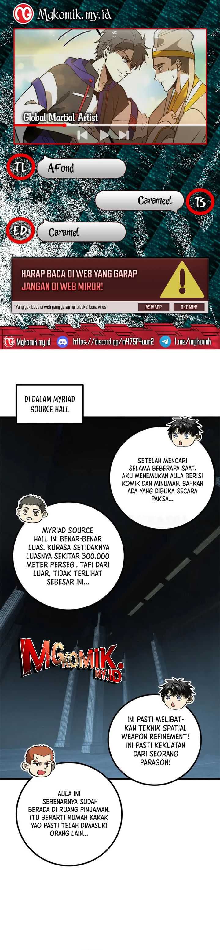 Global Martial Arts Chapter 300 – halaman 1