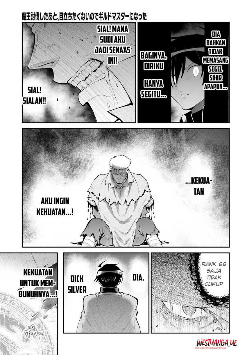 Maou Toubatsu Shita Ato, Medachitakunai node Guild Master ni Natta chapter 43 halaman 18