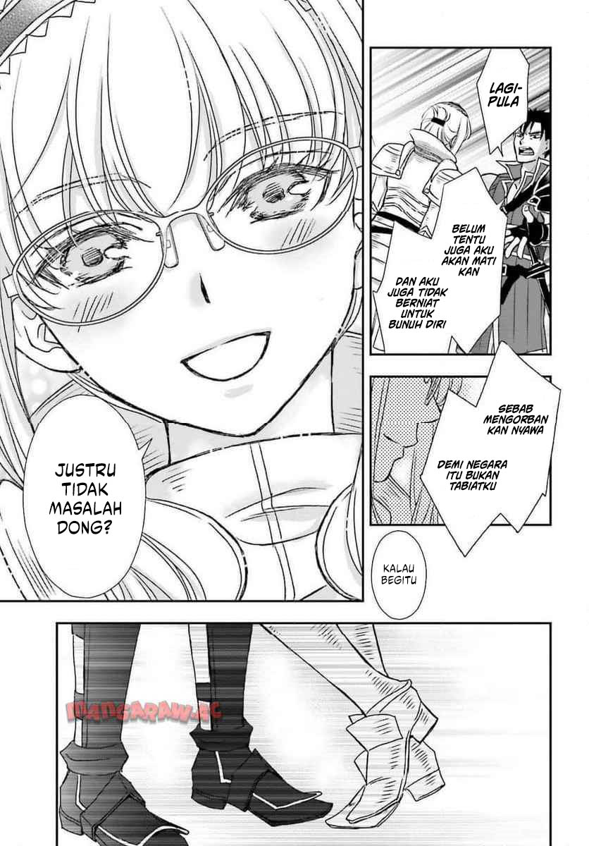 Shinigami ni Sodaterareta Shoujo wa Shikkoku no Tsurugi wo Mune ni Idaku chapter 50 halaman 24