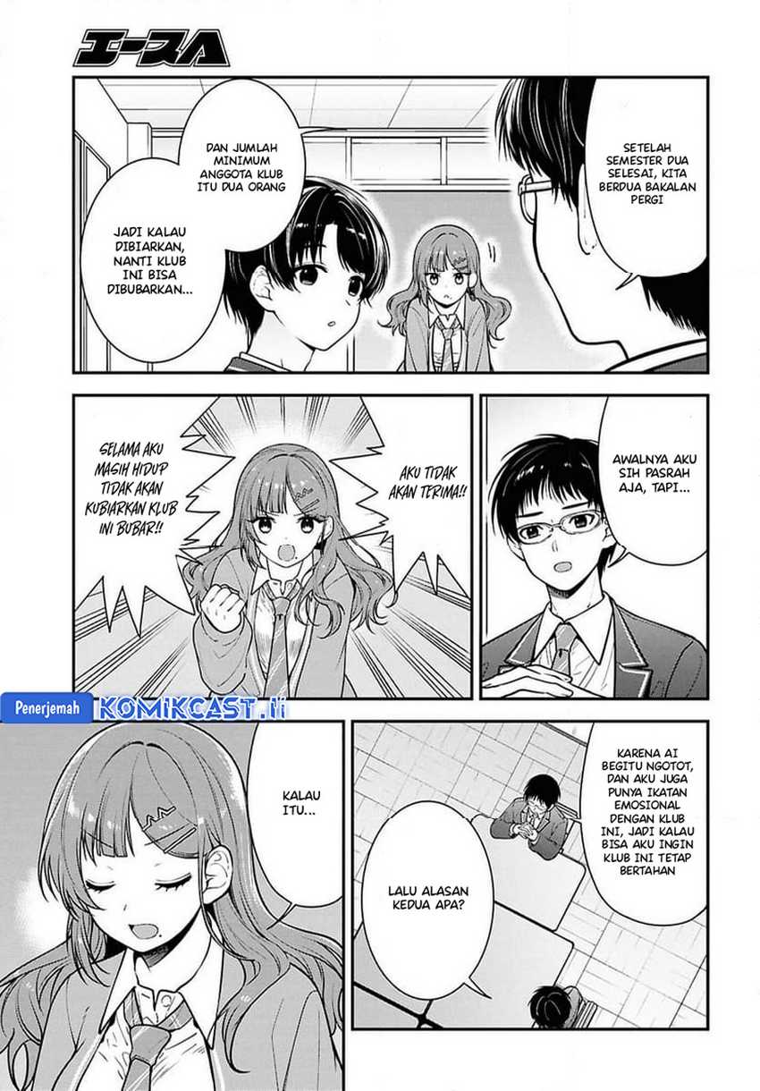 Tonari no Seki no Yankee Shimizu-san ga Kami o Kuroku Sometekita chapter 10 halaman 15