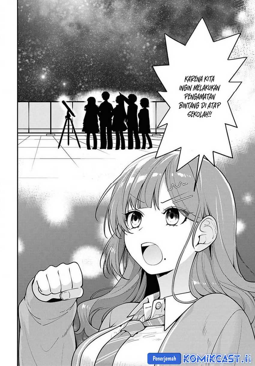 Tonari no Seki no Yankee Shimizu-san ga Kami o Kuroku Sometekita chapter 10 halaman 16