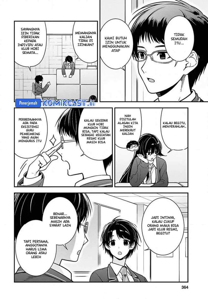 Tonari no Seki no Yankee Shimizu-san ga Kami o Kuroku Sometekita chapter 10 halaman 18