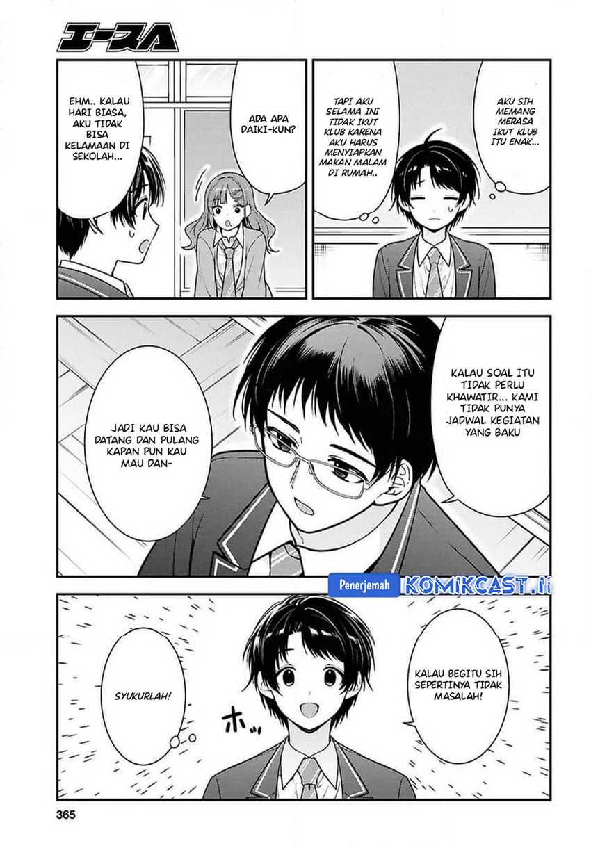 Tonari no Seki no Yankee Shimizu-san ga Kami o Kuroku Sometekita chapter 10 halaman 19