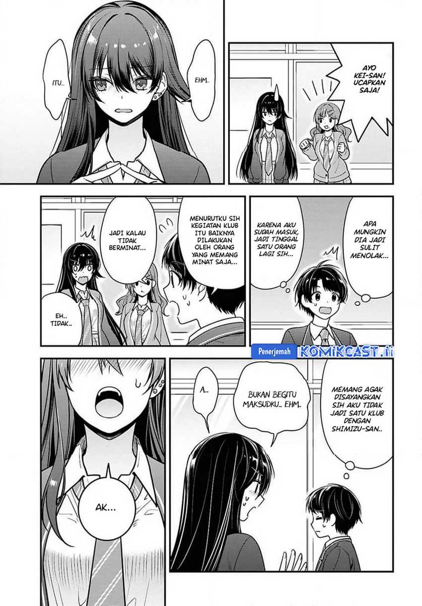 Tonari no Seki no Yankee Shimizu-san ga Kami o Kuroku Sometekita chapter 10 halaman 27