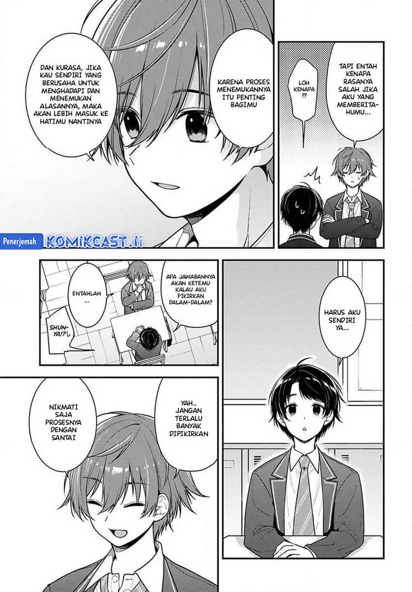 Tonari no Seki no Yankee Shimizu-san ga Kami o Kuroku Sometekita chapter 10 halaman 5