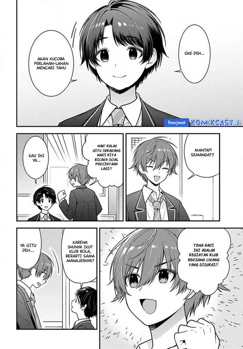 Tonari no Seki no Yankee Shimizu-san ga Kami o Kuroku Sometekita chapter 10 halaman 6