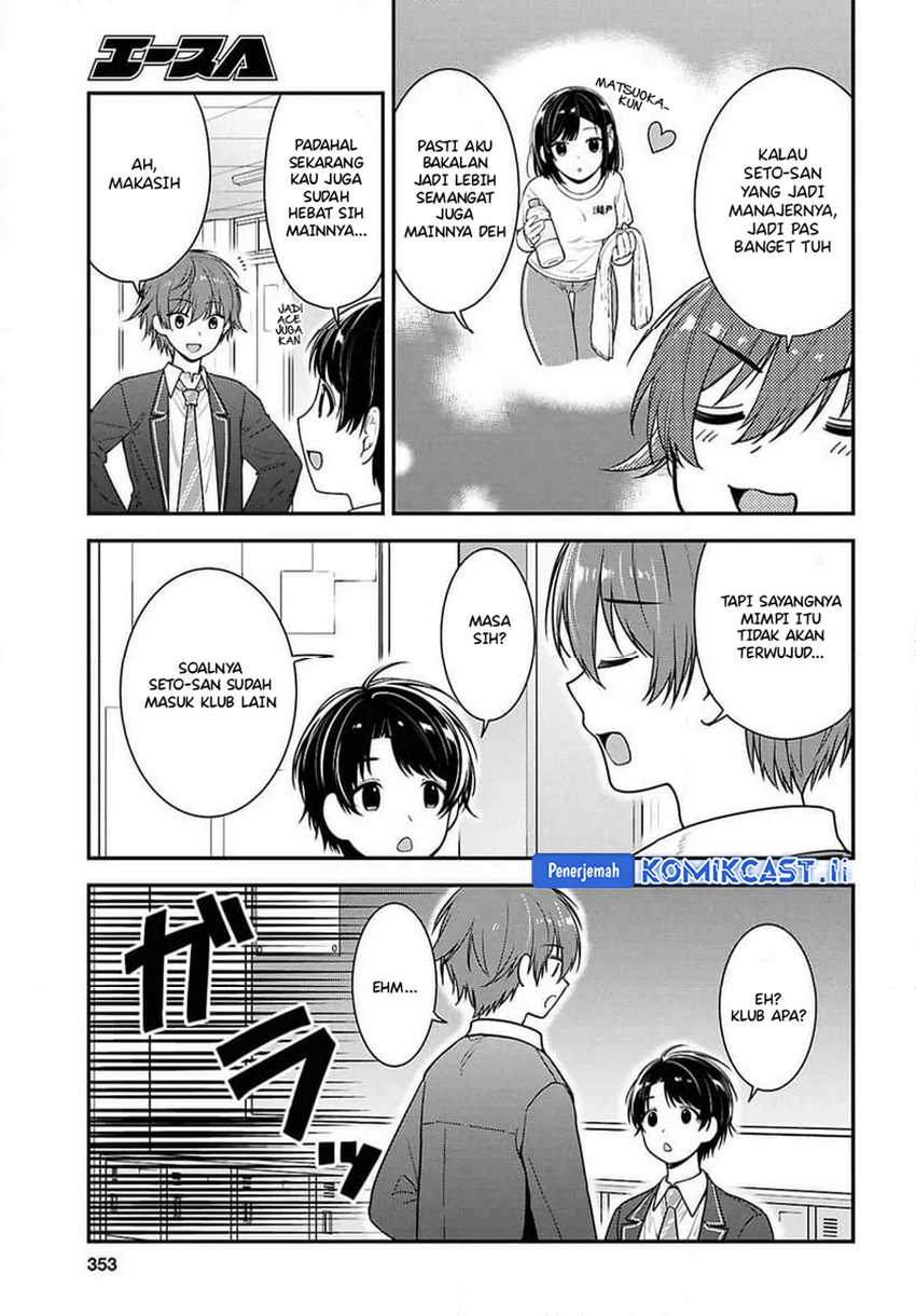 Tonari no Seki no Yankee Shimizu-san ga Kami o Kuroku Sometekita chapter 10 halaman 7