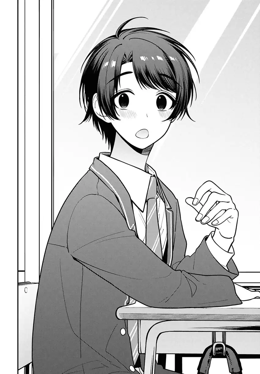 Tonari no Seki no Yankee Shimizu-san ga Kami o Kuroku Sometekita chapter 11 halaman 26