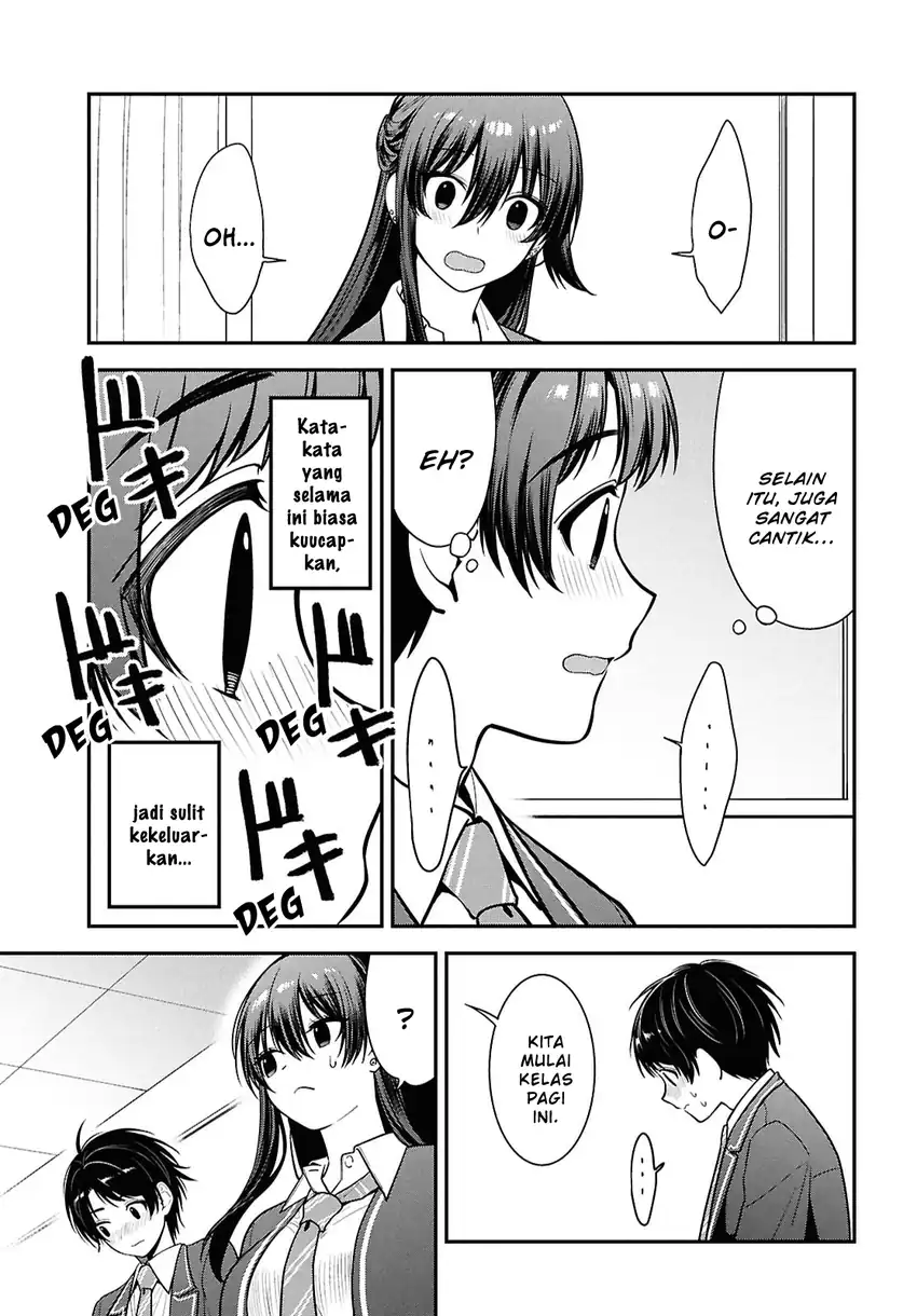 Tonari no Seki no Yankee Shimizu-san ga Kami o Kuroku Sometekita chapter 11 halaman 29