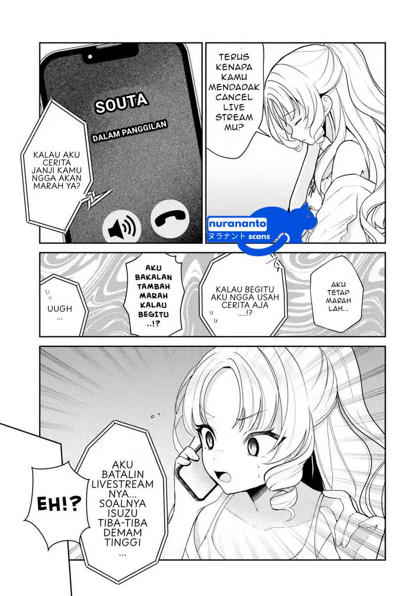 Yuumei VTuber no Ani Dakedo, Nazeka Ore ga Yuumei ni Natteita chapter 13.1 halaman 10