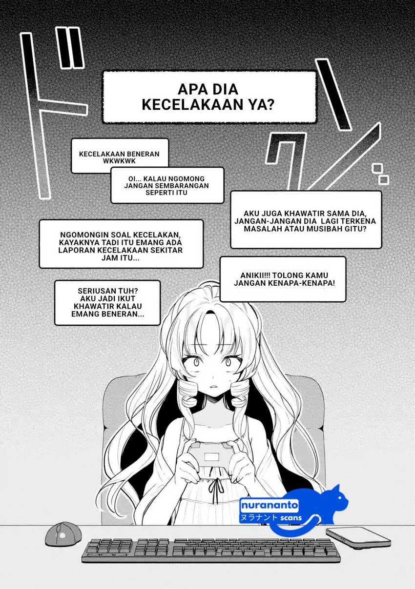 Yuumei VTuber no Ani Dakedo, Nazeka Ore ga Yuumei ni Natteita chapter 13.1 halaman 4