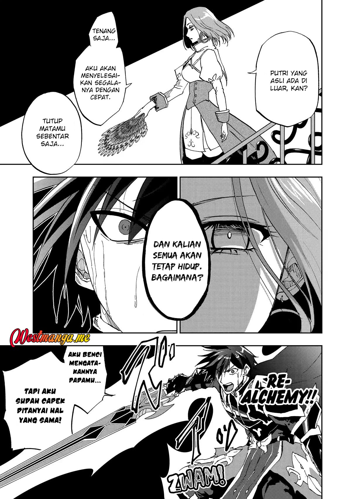 Ankoku Kishi no Ore desu Ga Saikyou no Seikishi wo Mezashimasu chapter 32 halaman 18