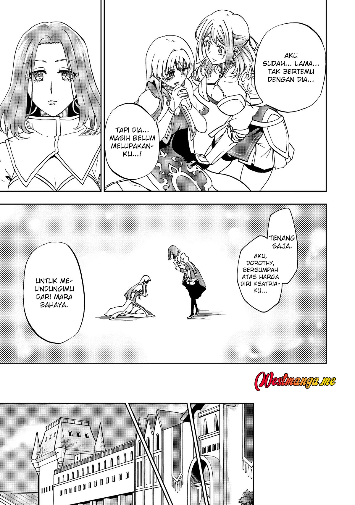 Ankoku Kishi no Ore desu Ga Saikyou no Seikishi wo Mezashimasu chapter 32 halaman 30