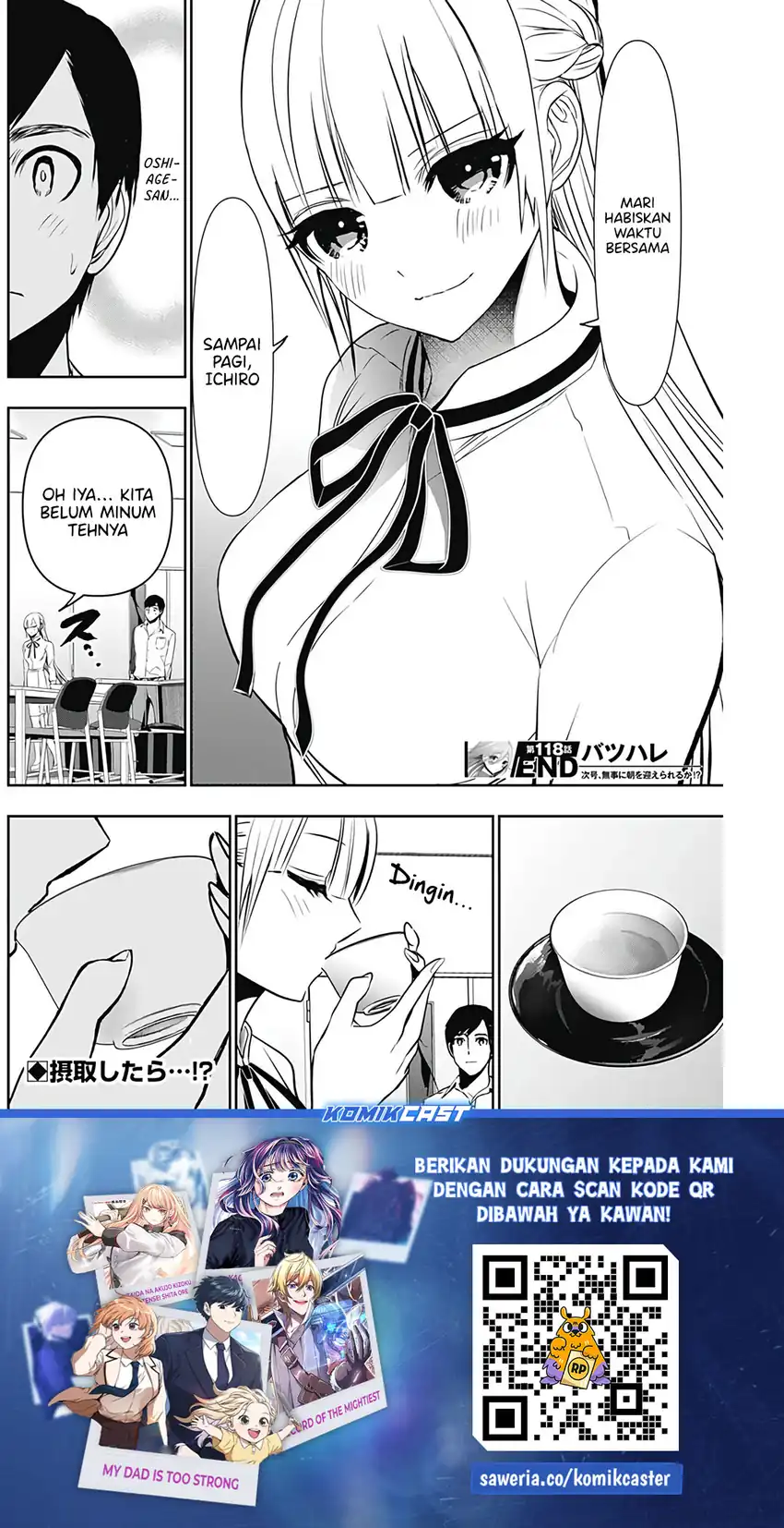 Batsu Harem chapter 118 halaman 13