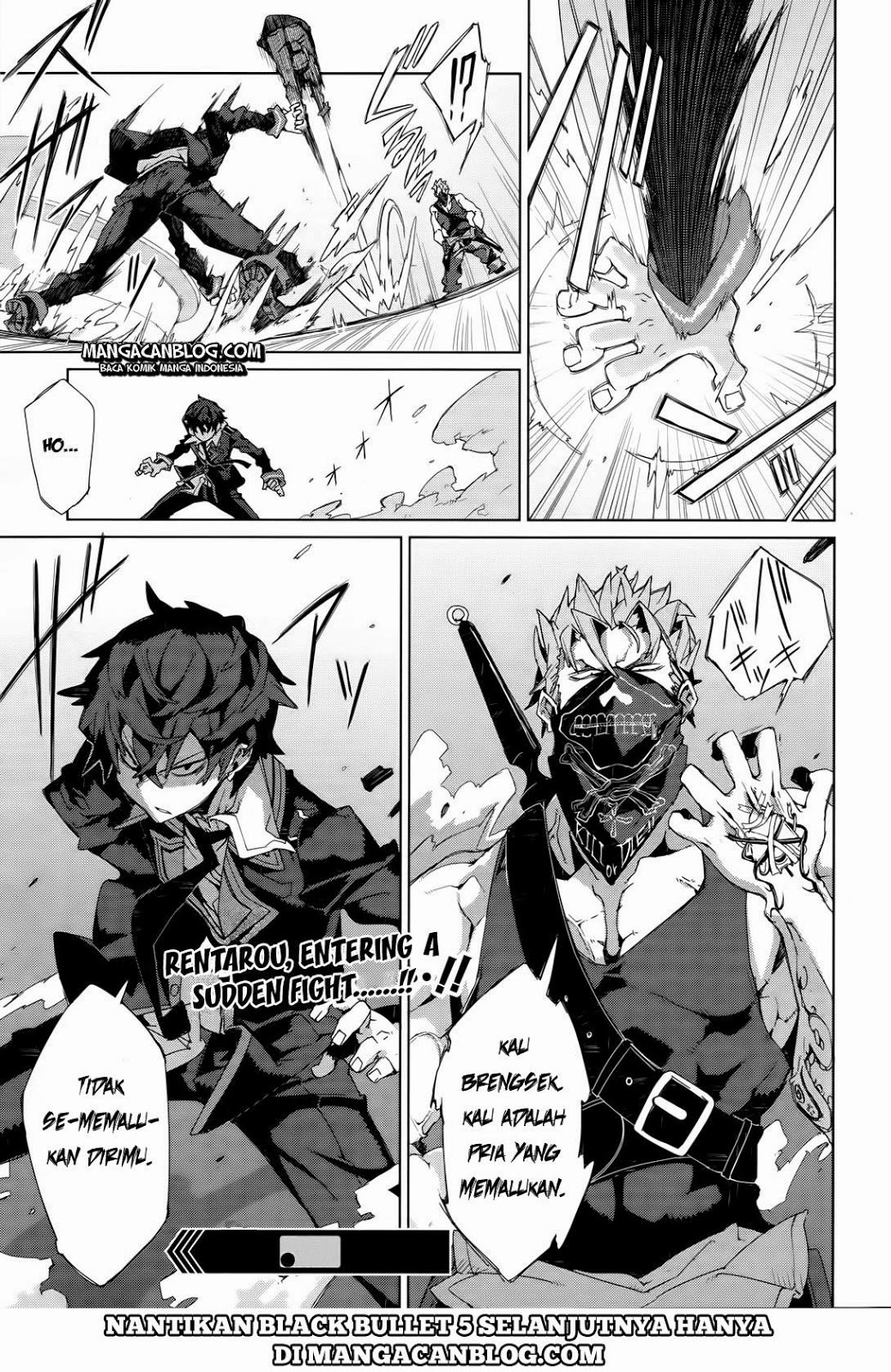 Black Bullet chapter 4 halaman 23