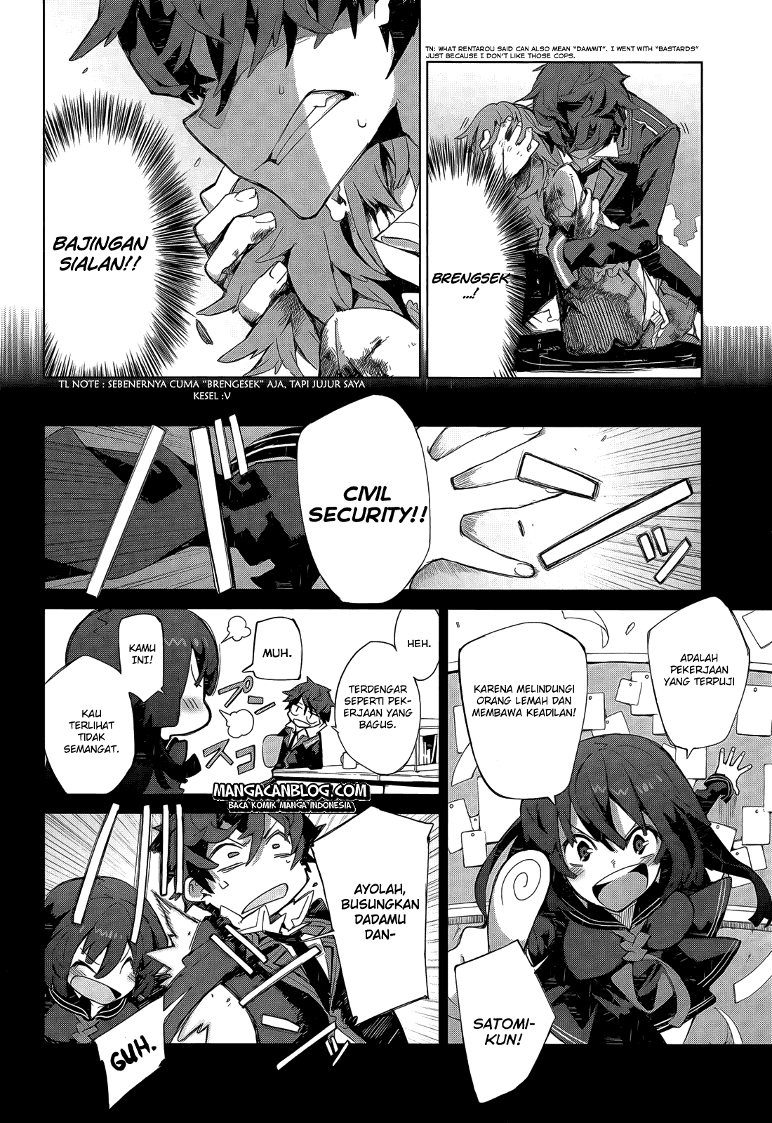Black Bullet chapter 6 halaman 23