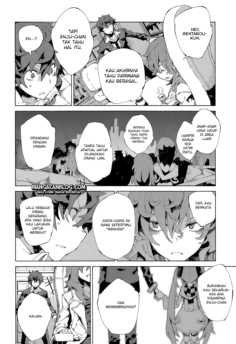Black Bullet chapter 7 halaman 35