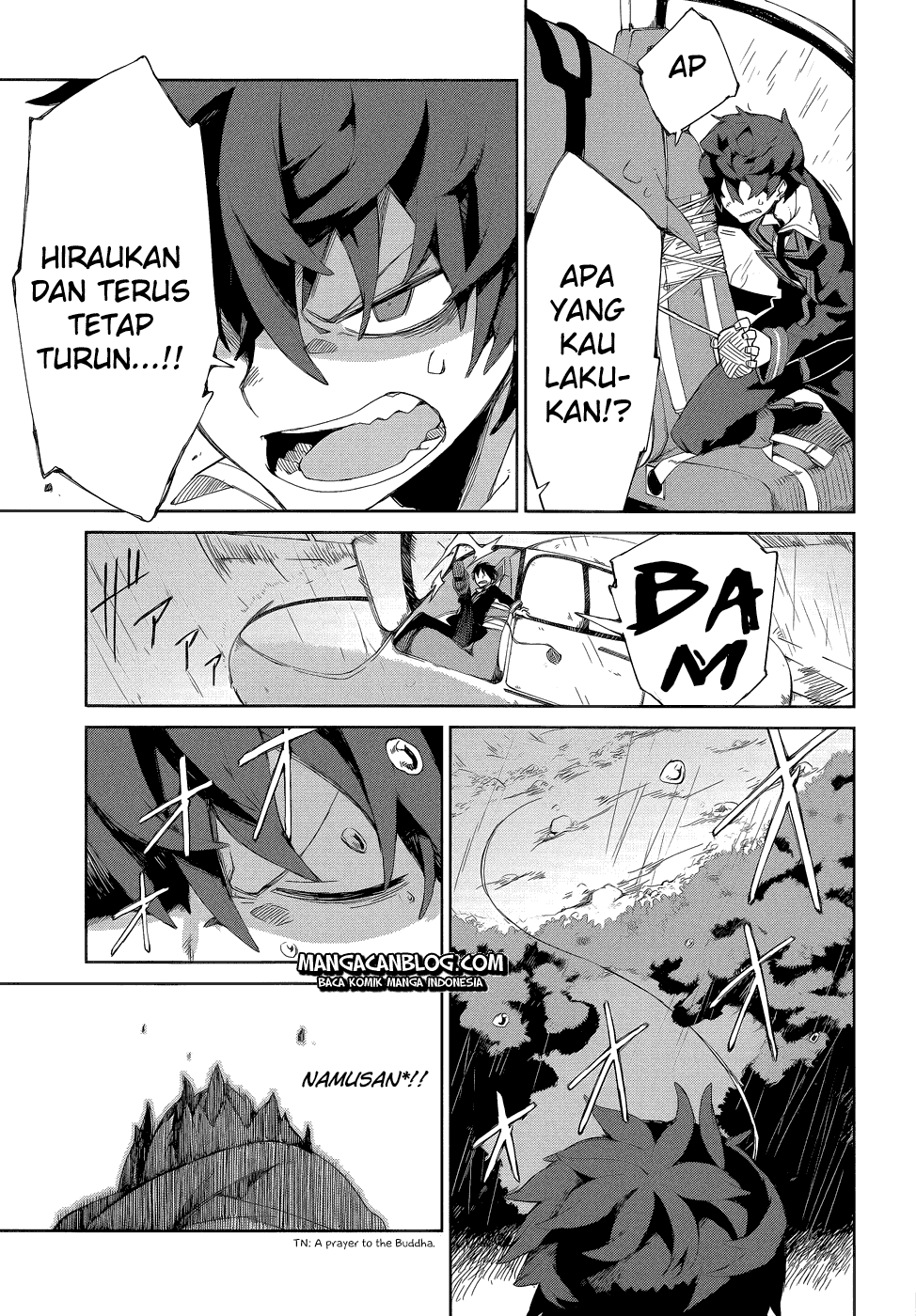 Black Bullet chapter 8 halaman 24