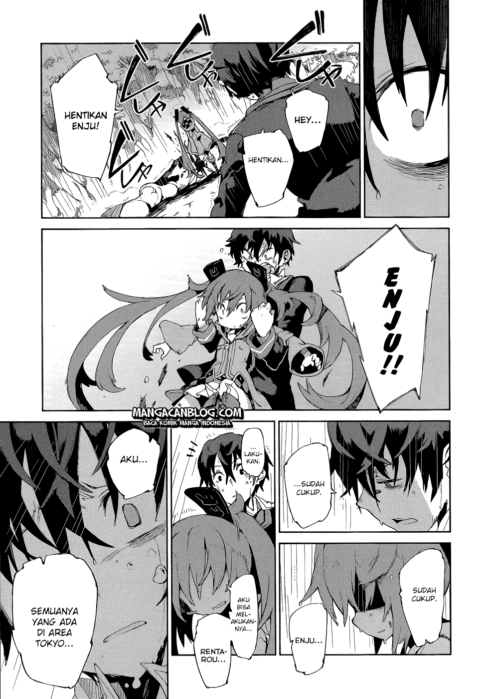 Black Bullet chapter 8 halaman 34