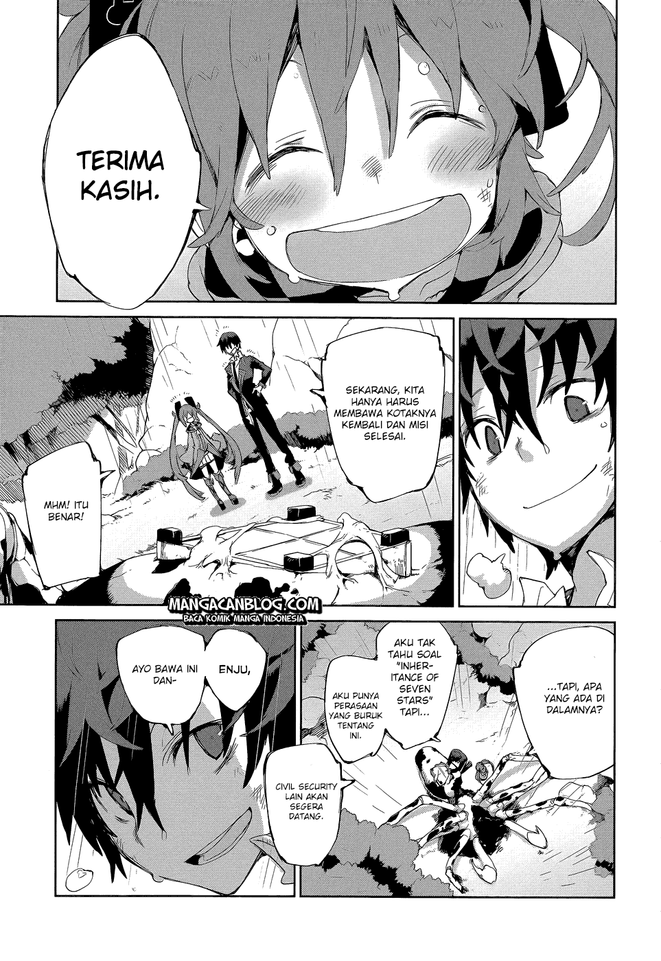 Black Bullet chapter 8 halaman 39