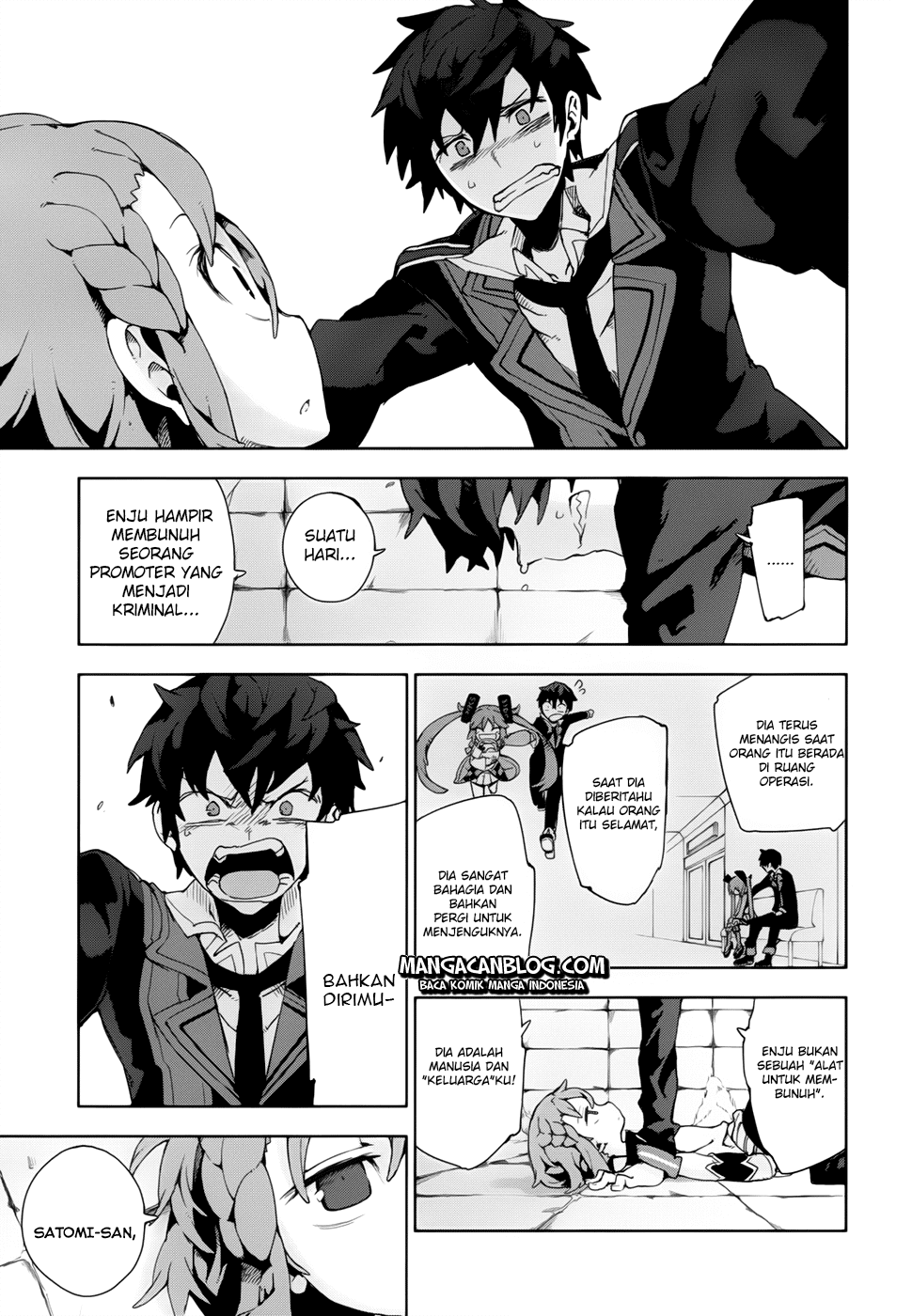 Black Bullet chapter 11 halaman 18