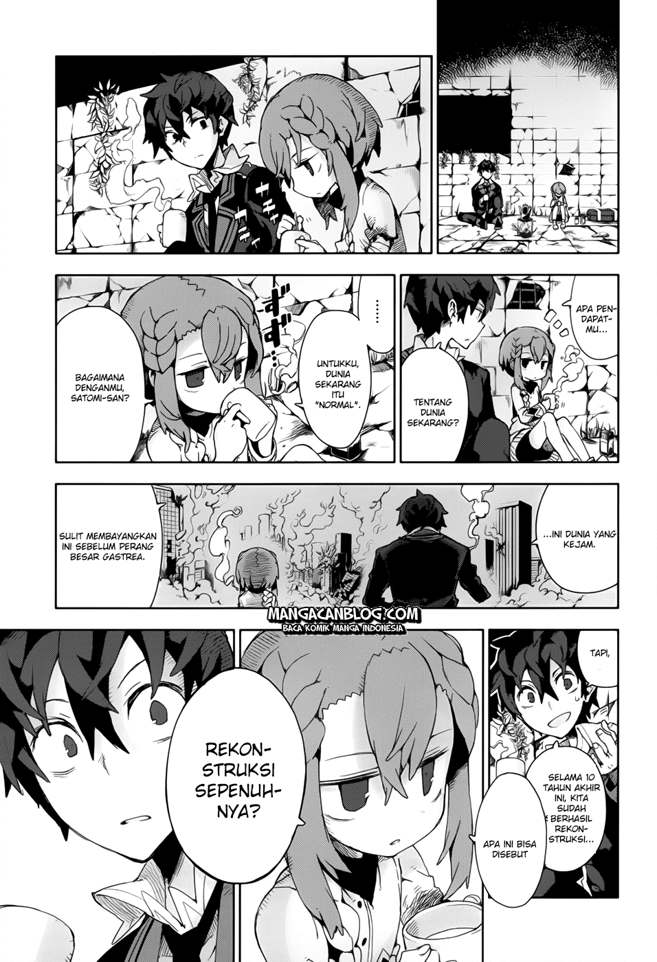 Black Bullet chapter 11 halaman 22