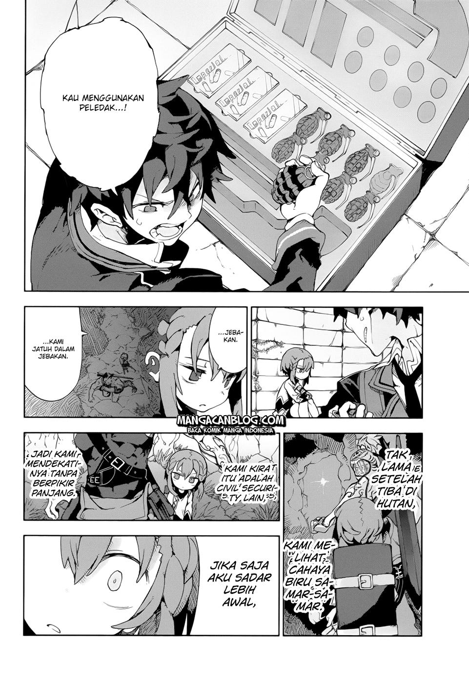 Black Bullet chapter 11 halaman 9