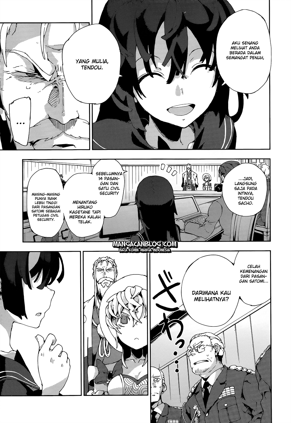 Black Bullet chapter 13 halaman 16