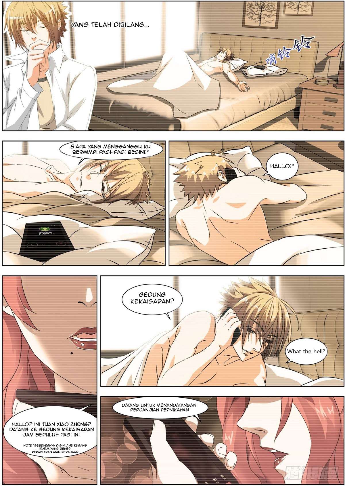 Bodyguard of the Goddess chapter 1 halaman 4