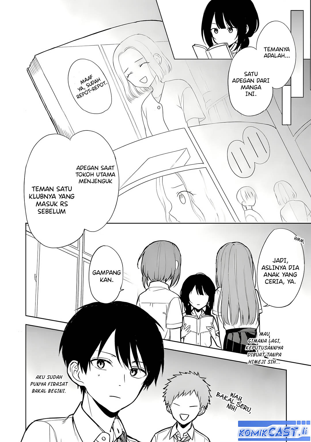 Chikan Saresou ni Natteiru S-kyuu Bishoujo wo Tasuketara Tonari no Seki no Osanajimi datta chapter 66 halaman 11