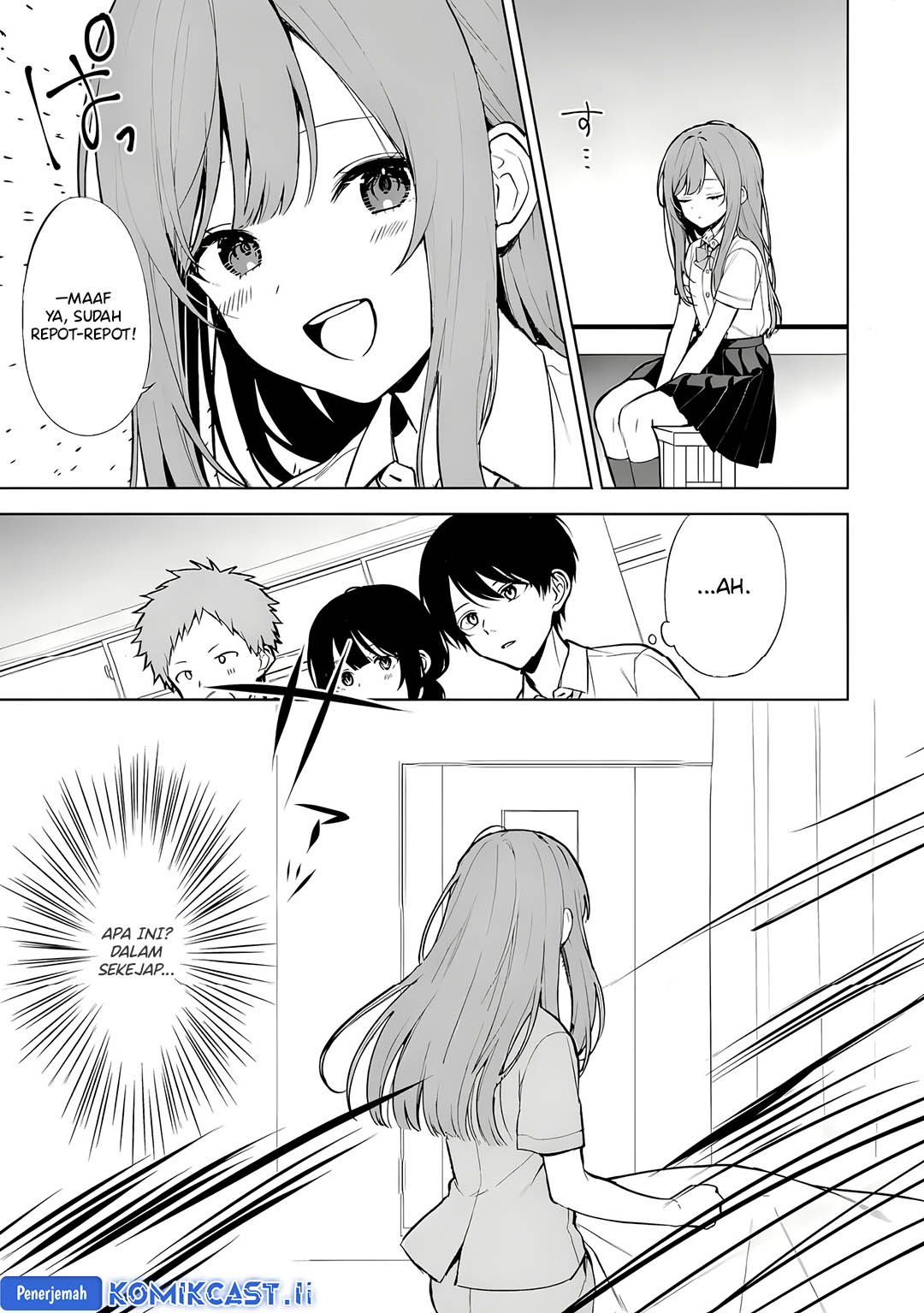 Chikan Saresou ni Natteiru S-kyuu Bishoujo wo Tasuketara Tonari no Seki no Osanajimi datta chapter 66 halaman 14