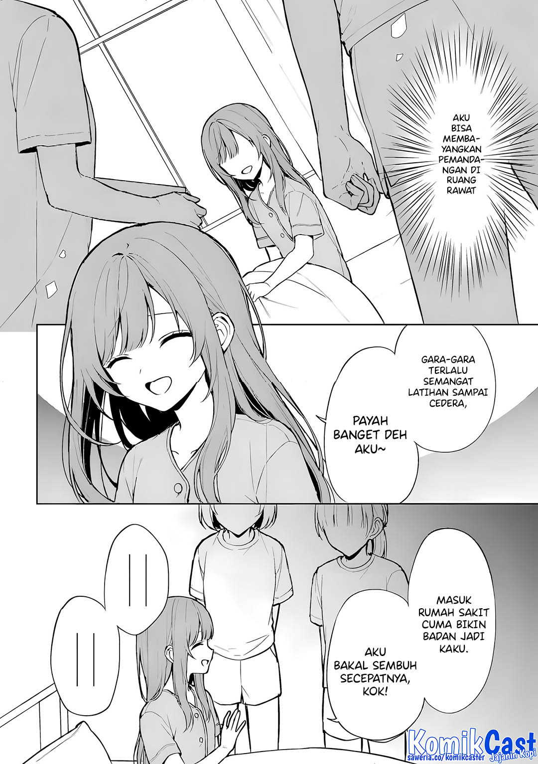 Chikan Saresou ni Natteiru S-kyuu Bishoujo wo Tasuketara Tonari no Seki no Osanajimi datta chapter 66 halaman 15