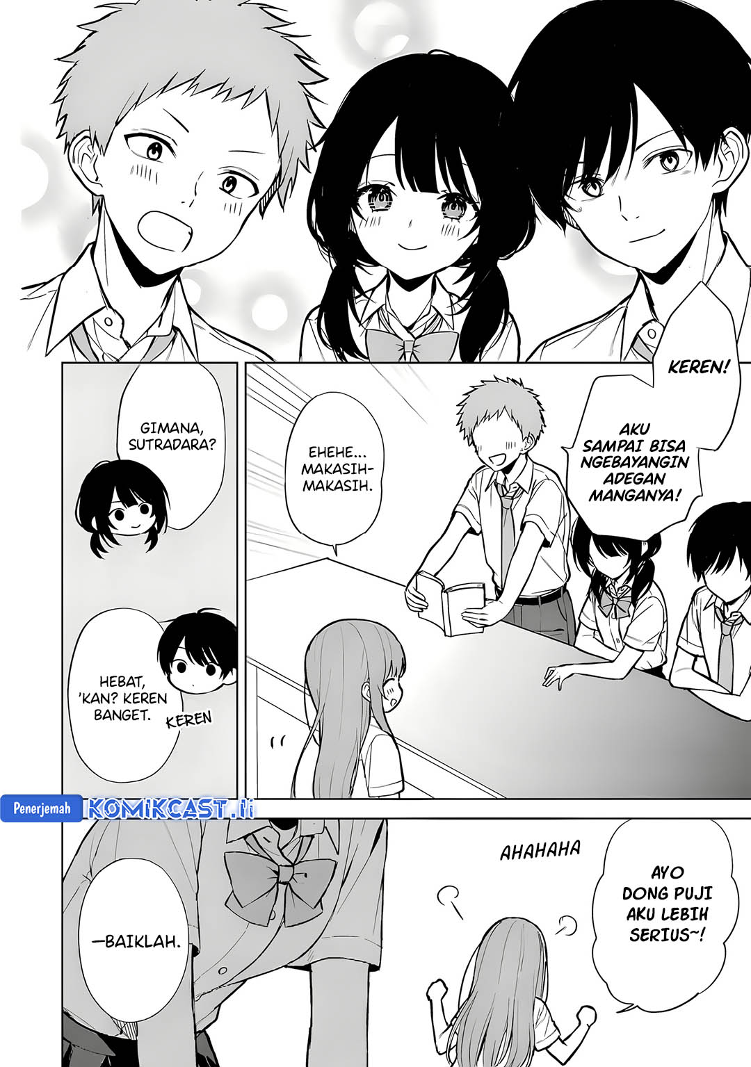 Chikan Saresou ni Natteiru S-kyuu Bishoujo wo Tasuketara Tonari no Seki no Osanajimi datta chapter 66 halaman 17