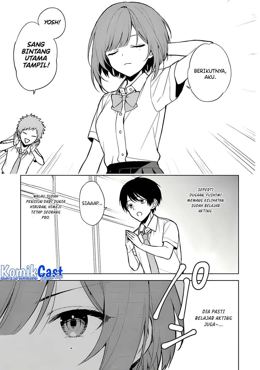 Chikan Saresou ni Natteiru S-kyuu Bishoujo wo Tasuketara Tonari no Seki no Osanajimi datta chapter 66 halaman 18