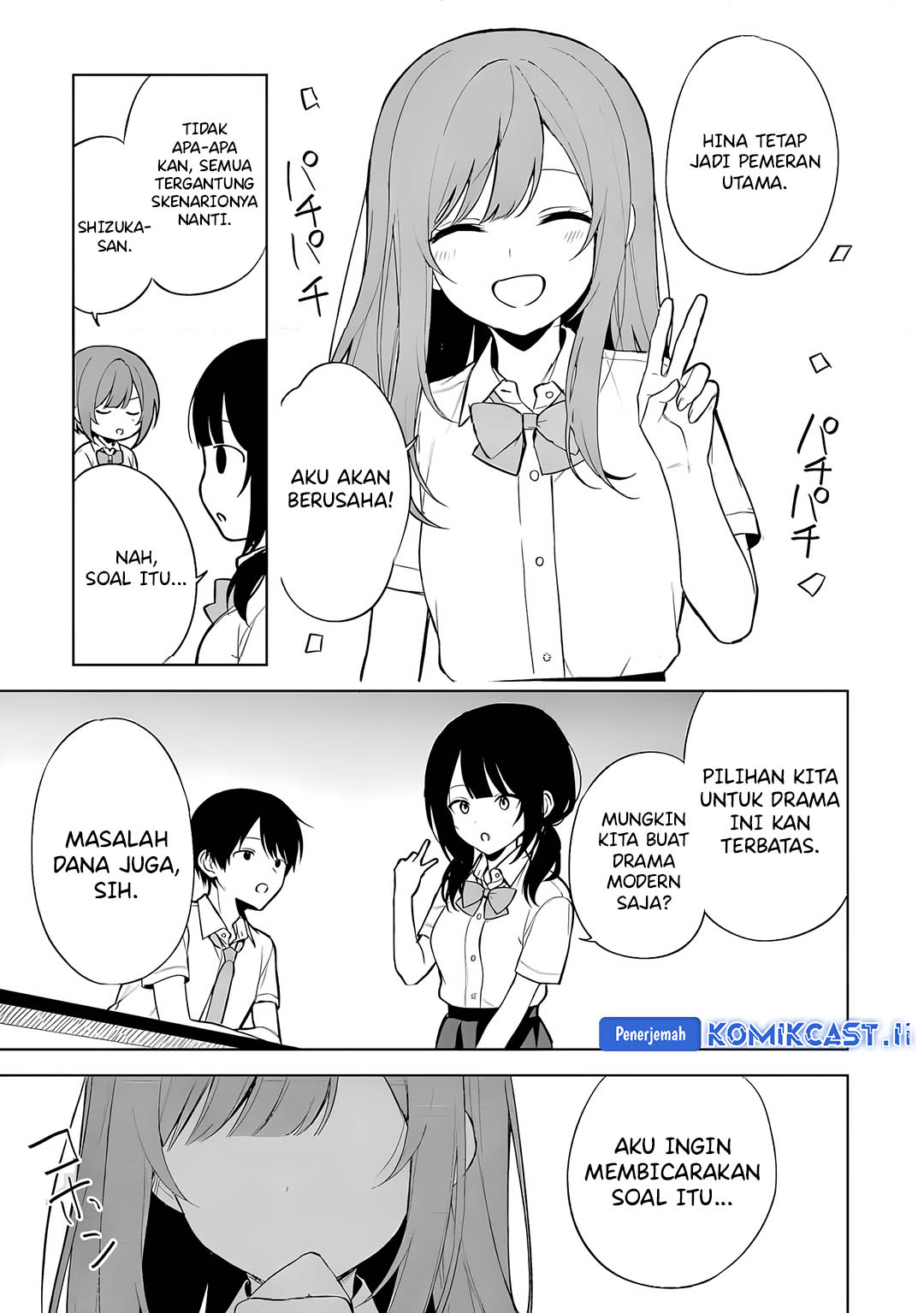 Chikan Saresou ni Natteiru S-kyuu Bishoujo wo Tasuketara Tonari no Seki no Osanajimi datta chapter 66 halaman 24