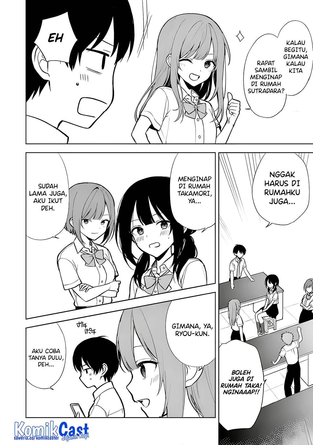 Chikan Saresou ni Natteiru S-kyuu Bishoujo wo Tasuketara Tonari no Seki no Osanajimi datta chapter 66 halaman 25