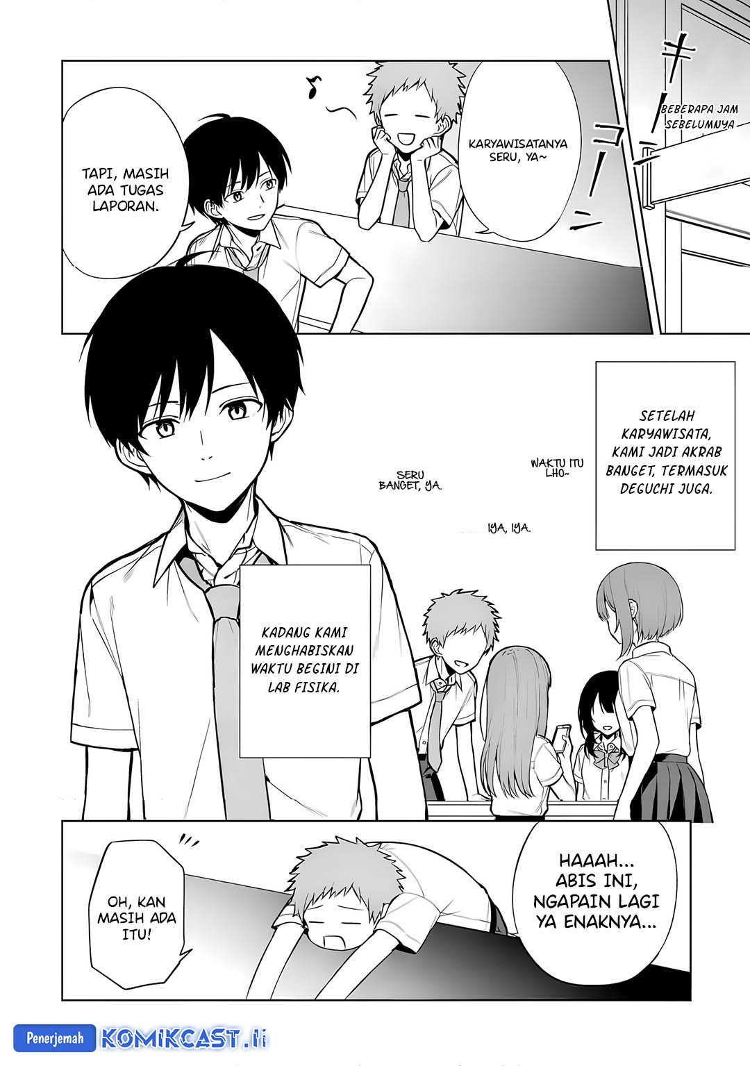 Chikan Saresou ni Natteiru S-kyuu Bishoujo wo Tasuketara Tonari no Seki no Osanajimi datta chapter 66 halaman 5