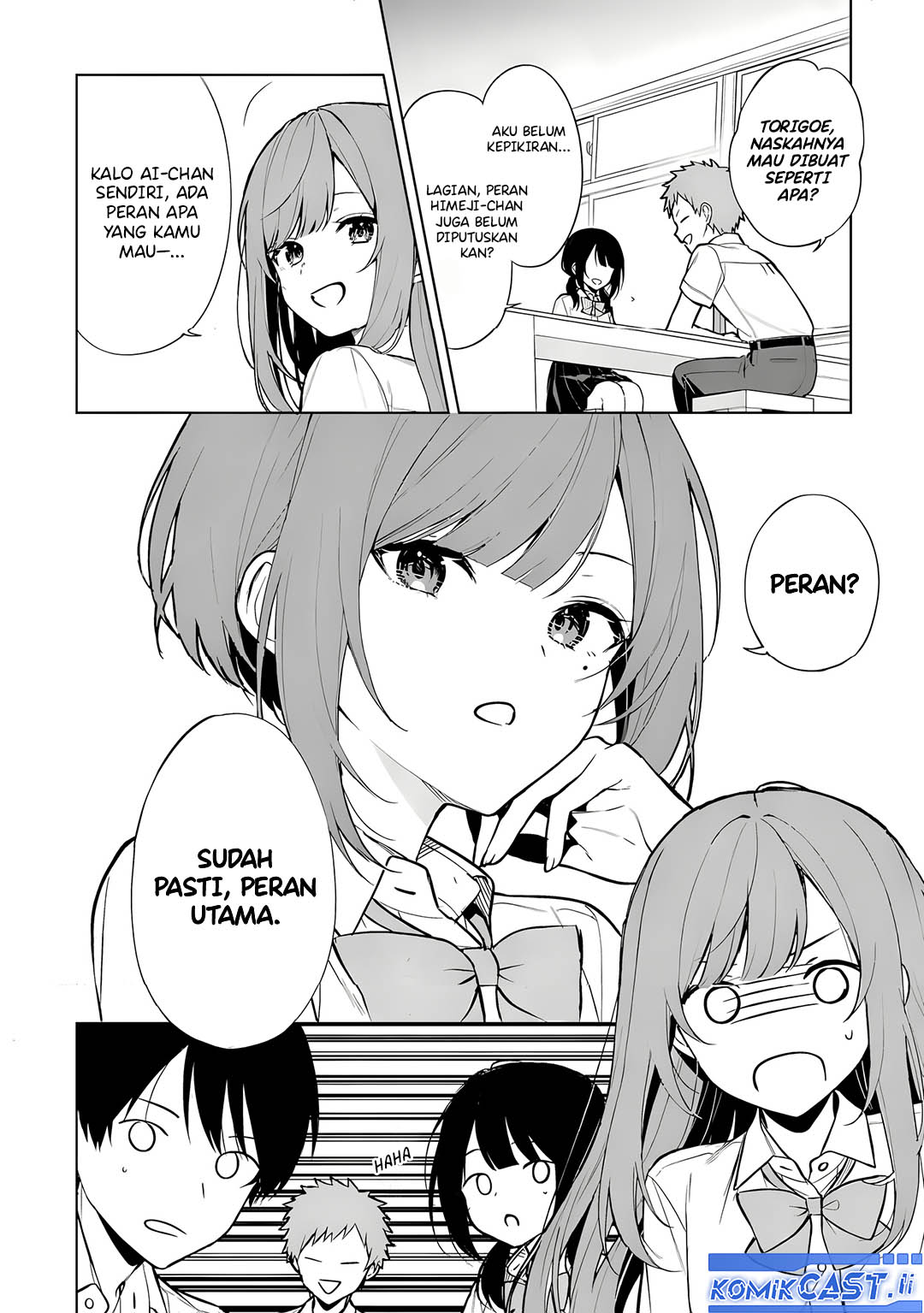 Chikan Saresou ni Natteiru S-kyuu Bishoujo wo Tasuketara Tonari no Seki no Osanajimi datta chapter 66 halaman 7