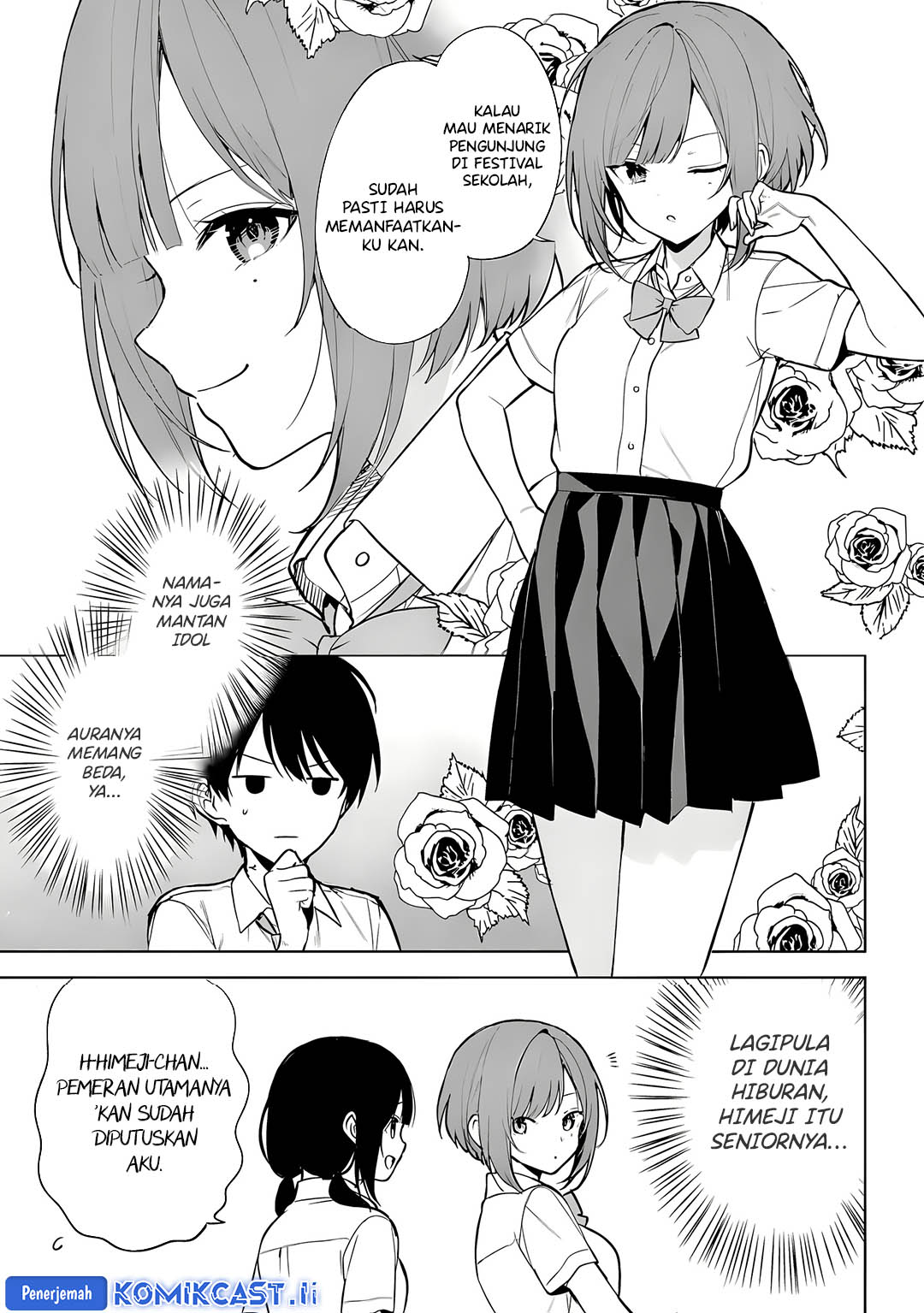 Chikan Saresou ni Natteiru S-kyuu Bishoujo wo Tasuketara Tonari no Seki no Osanajimi datta chapter 66 halaman 8