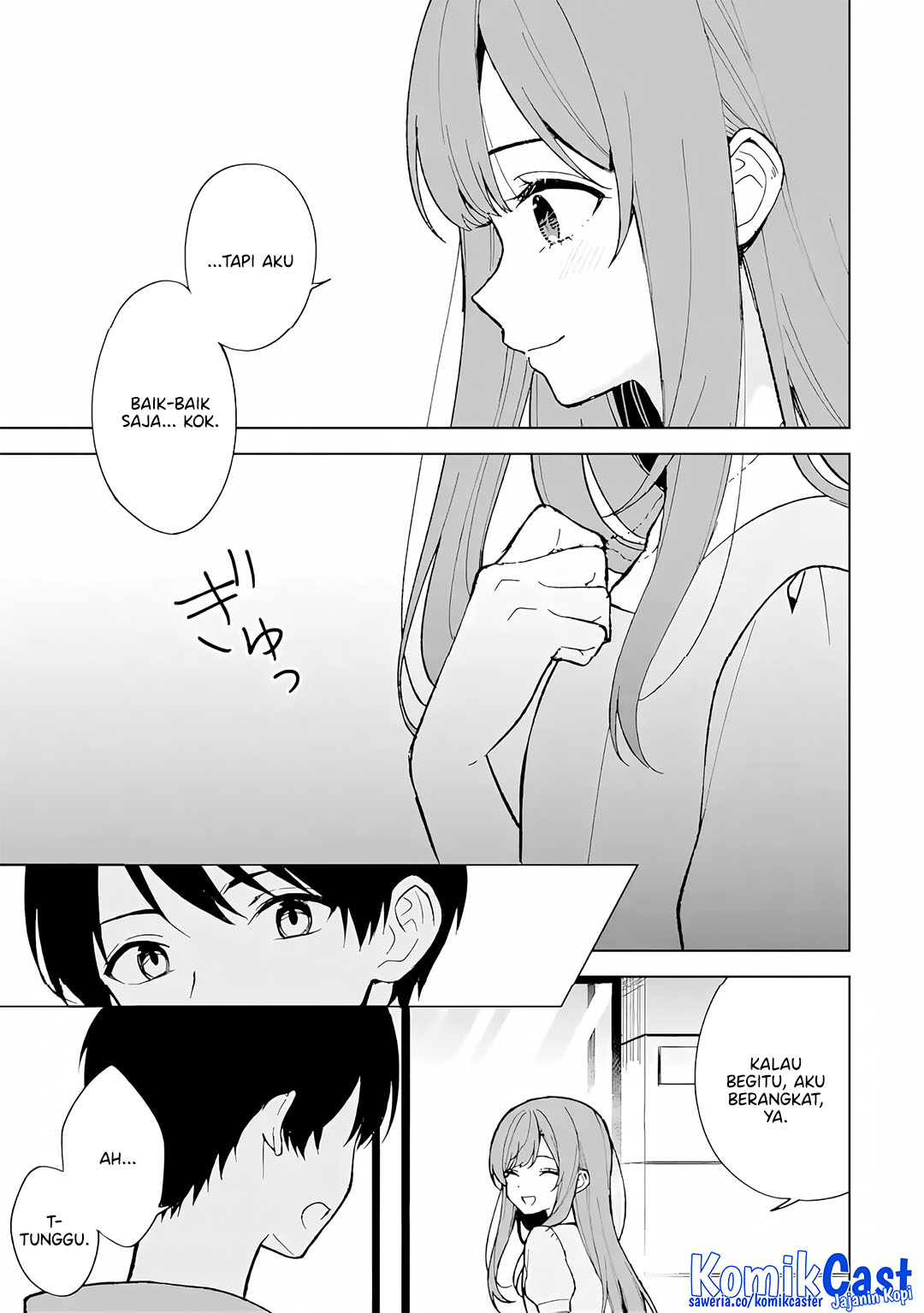 Chikan Saresou ni Natteiru S-kyuu Bishoujo wo Tasuketara Tonari no Seki no Osanajimi datta chapter 80 halaman 10