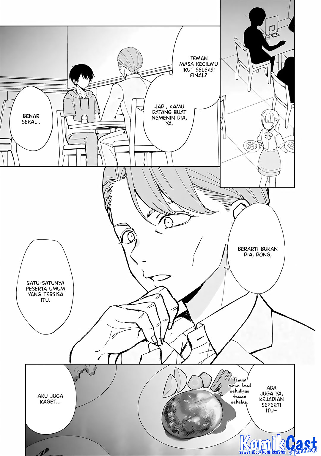 Chikan Saresou ni Natteiru S-kyuu Bishoujo wo Tasuketara Tonari no Seki no Osanajimi datta chapter 80 halaman 18
