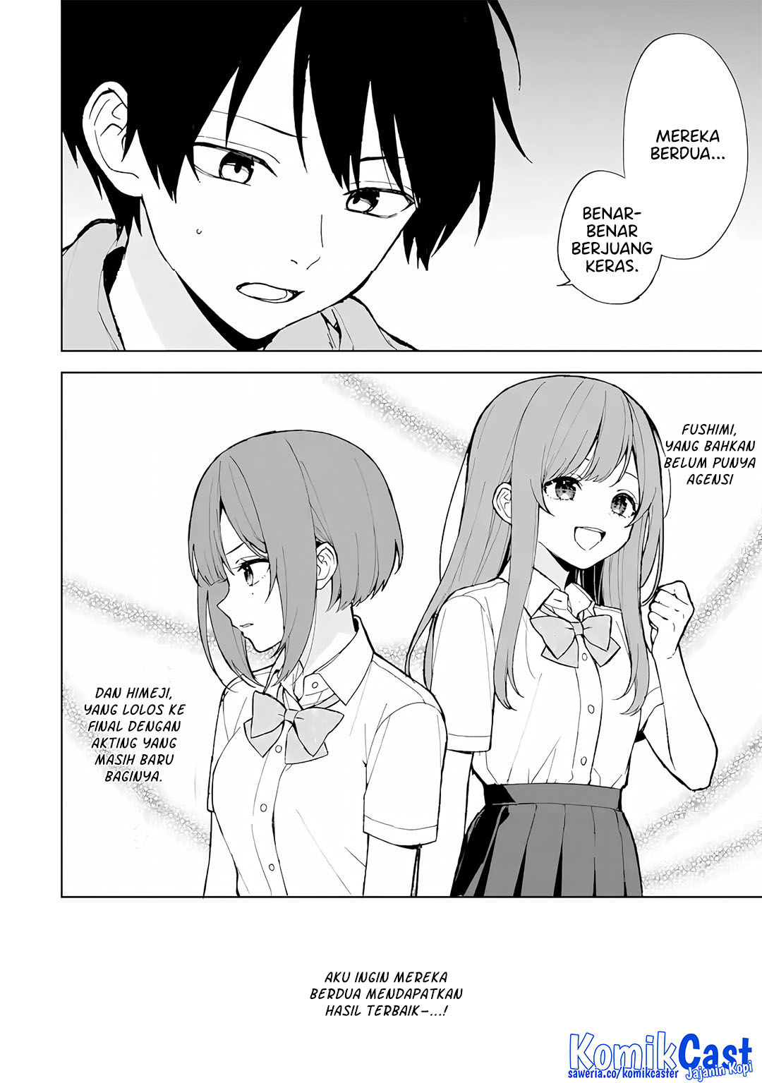 Chikan Saresou ni Natteiru S-kyuu Bishoujo wo Tasuketara Tonari no Seki no Osanajimi datta chapter 80 halaman 19