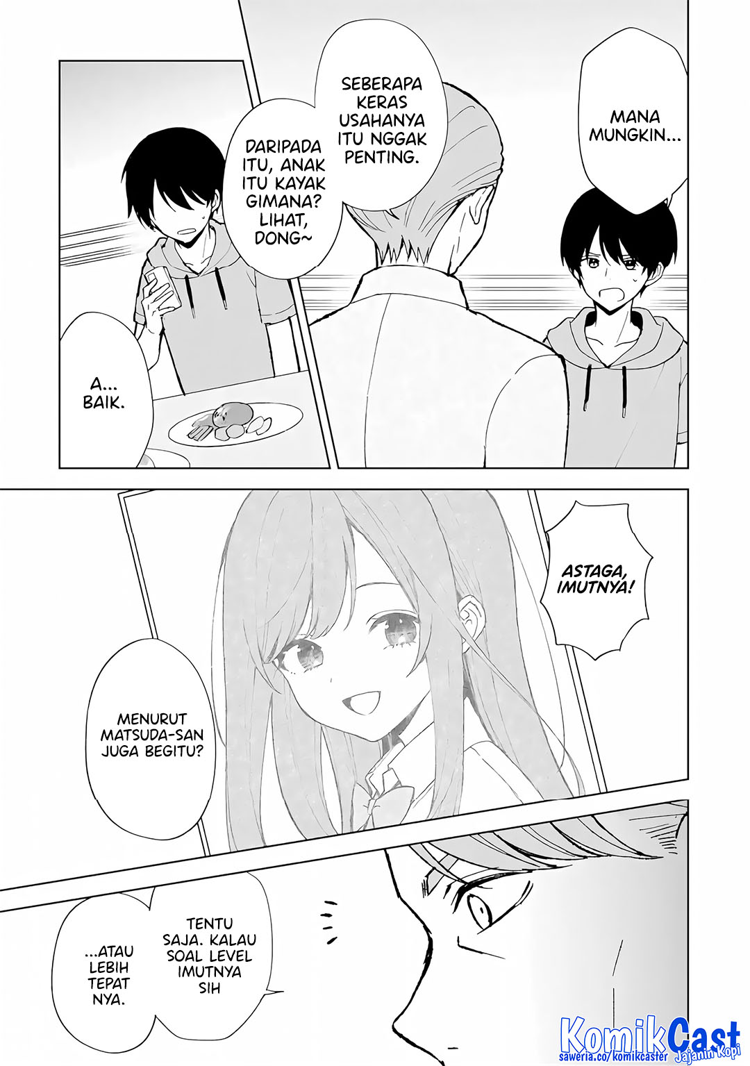 Chikan Saresou ni Natteiru S-kyuu Bishoujo wo Tasuketara Tonari no Seki no Osanajimi datta chapter 80 halaman 22