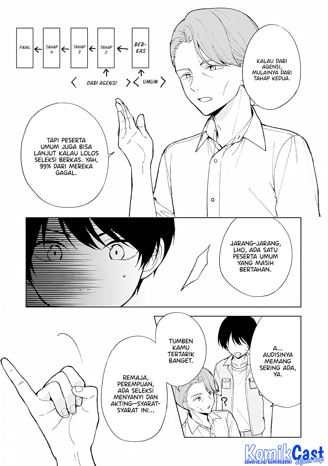Chikan Saresou ni Natteiru S-kyuu Bishoujo wo Tasuketara Tonari no Seki no Osanajimi datta chapter 80 halaman 4