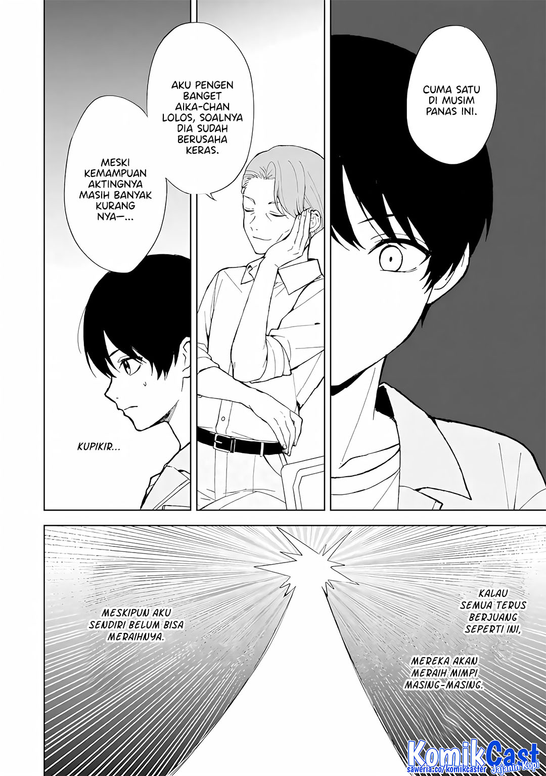 Chikan Saresou ni Natteiru S-kyuu Bishoujo wo Tasuketara Tonari no Seki no Osanajimi datta chapter 80 halaman 5