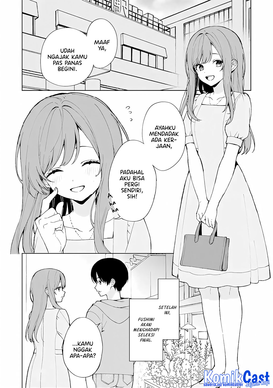 Chikan Saresou ni Natteiru S-kyuu Bishoujo wo Tasuketara Tonari no Seki no Osanajimi datta chapter 80 halaman 7