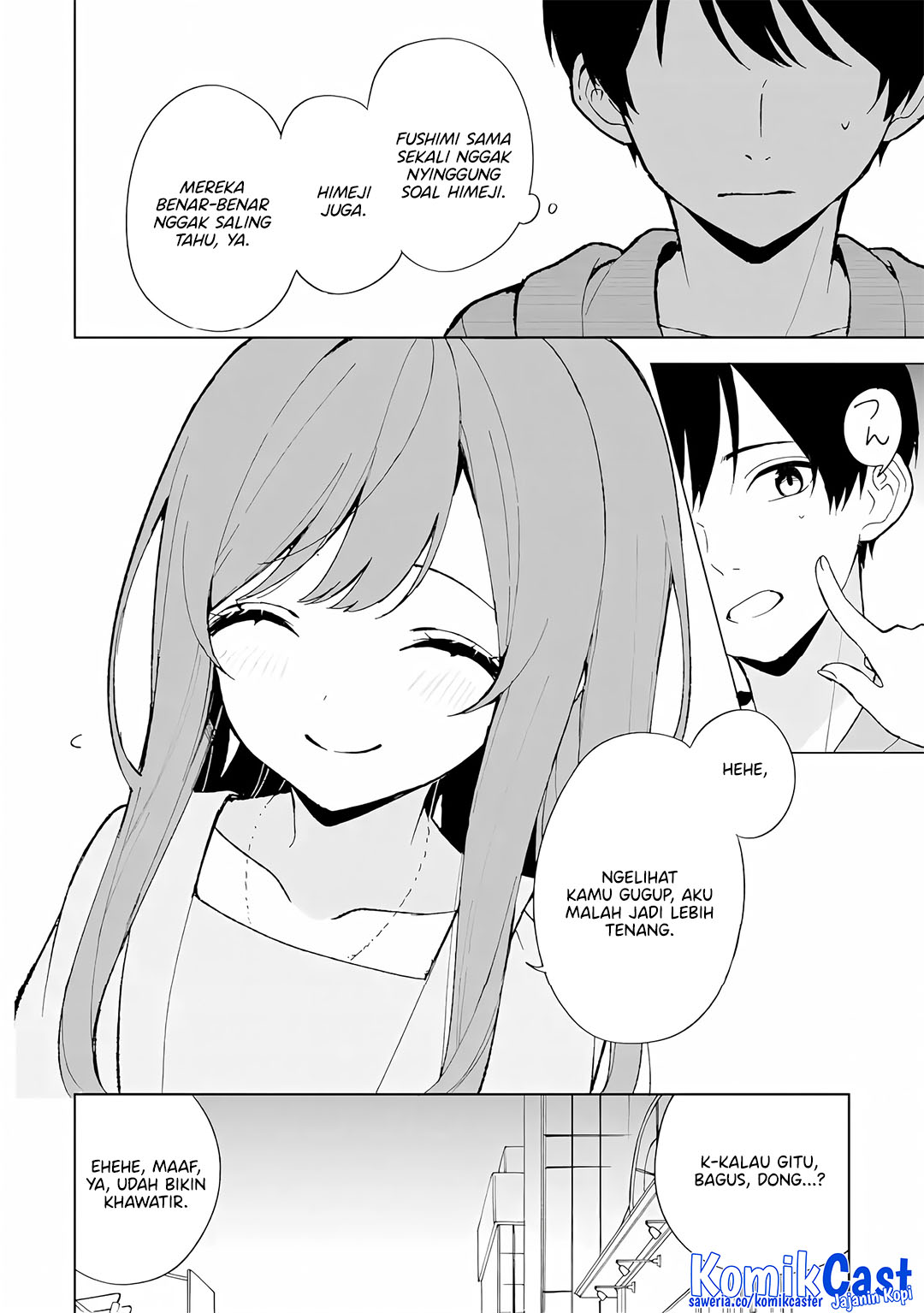 Chikan Saresou ni Natteiru S-kyuu Bishoujo wo Tasuketara Tonari no Seki no Osanajimi datta chapter 80 halaman 9